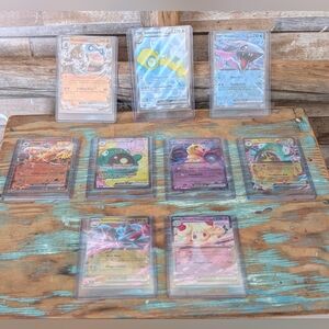 Pokemon Scarlet & Violet Journey Together Ex And Rare Bundle Of 9